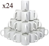 Lustracoat 15 oz. ’’El Grande’’ Stoneware Sublimation Mug, 1 Case of 24 Mugs Lustracoat