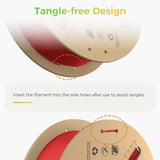 Creality Hyper PLA Filament Bundle 4KG, Up to 600mm/s High Speed 3D Printer Filament PLA, No-Tangling Stronger Toughness Fit Most 3D Printers Creality