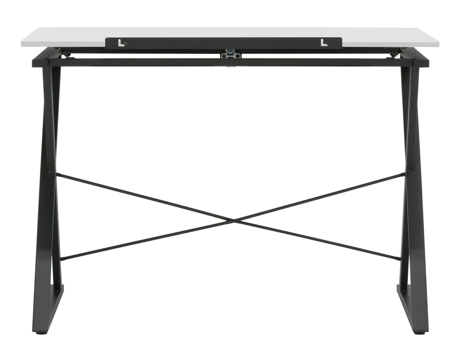 Studio Designs Modern Axiom Artists Drawing Table - Charcoal and White - WoodArtSupply