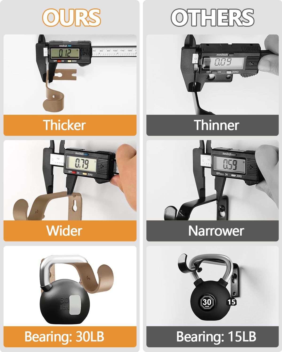 Wood Curtain Rods for Windows 48 to 84 Inch, 1 Inch Heavy Duty Curtain Rods with Imitation Wood Grain Finials, Boho Adjustable Drapery Rods, Farmhouse Rustic Single Window Curtains Rods HIQTEK