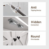 oneinmil 74" Tall Bookshelf and Bookcase, 6-Tier Wooden Bookshelves with Cabinet Doors, Floor Bookshelves and Office Storage Cabinets for Home Office, Living Room (74" H x 45" W) oneinmil