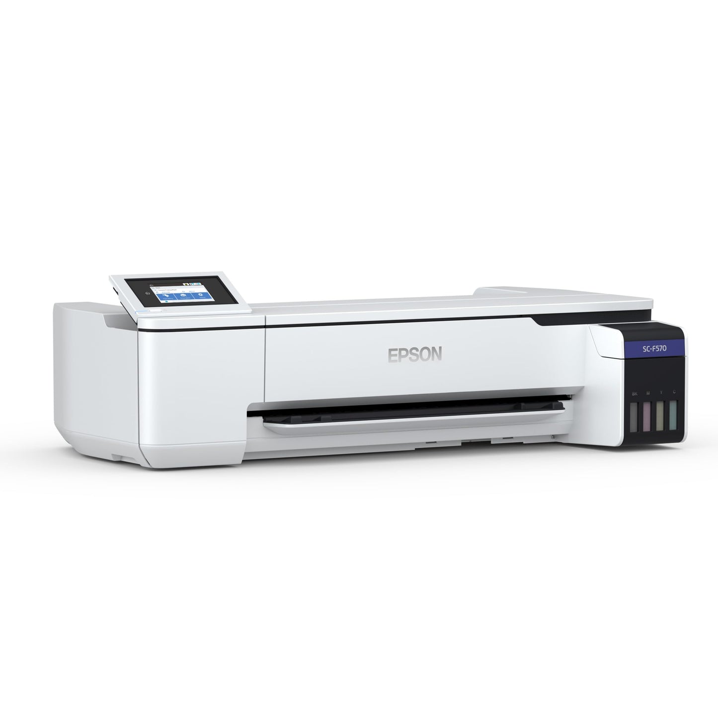 Epson Surecolor F570 Pro 24" Desktop Sublimation Printer, Includes Two Full Ink Sets, User Guide, Sublimation Paper, & Free Remote Install SCF570PE (Printer & Inks) - WoodArtSupply