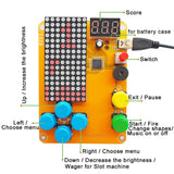 DIY Solder Project Game Kit with 5 Retro Classic Games for Electronic Soldering Practice and Learning, Comfortable Acrylic Case and Handheld Size, Ideal Gift for Family and Friends by VOGURTIME VOGURTIME
