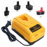 DC9310 Fast Charger Replace for DEWALT 18 volts battery Charger DW9116 Compatible with Dewalt 7.2V-18V Battery XRP NiCD/NiMH Battery DC9098 DC9096 DC9091 DE9057 DW9072(Not for Lithium battery) Qbmel