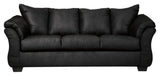 Signature Design by Ashley Darcy Classic Contemporary Sofa, Black Signature Design by Ashley