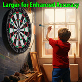 Funwares 36" Giant Dart Board for Adults and Kids, 25% Larger Than The Competition for Ultimate Indoor Fun and Outdoor Fun, Party Game for Families, Games for Kids 8-12, and Dart Game for Adults Funwares