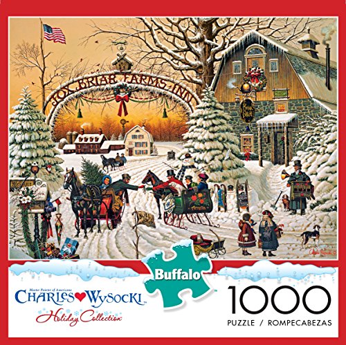 Buffalo Games - Charles Wysocki - A Christmas Greeting - 1000 Piece Jigsaw Puzzle