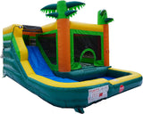 HapCap Commercial Bounce House Water Slide Combo with Blower for Kids or Adults,PVC Semi Commercial,Large Jumping House,Wet Dry Bounce House,Outdoor Birthday Party,15' x 13'x 9.4' (Without Blower) Hapcap