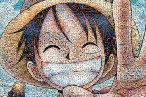 One Piece - 1000pcs Jigsaw Puzzle [Mosaic Art] ensky