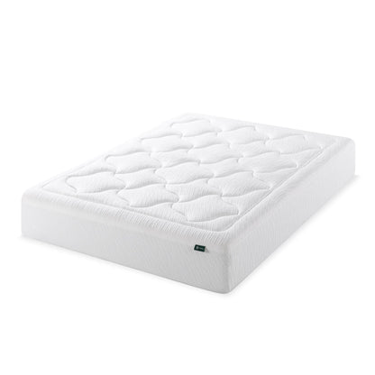 ZINUS 12 Inch Cloud Memory Foam Mattress, Twin, Fiberglass Free, Pressure Relieving, Mattress in A Box, CertiPUR-US Certified, White