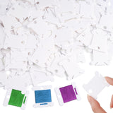 200 PCS Embroidery Floss Bobbins, Plastic Embroidery Floss Organizer, White Sewing Machine Bobbin for Cross Stitch, Thread Holder Sewing Storage for Sewing Thread, Needlework Supplies Okxiri