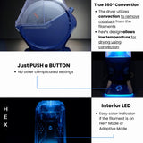 THETA°NanoHex° Filament Dryer Box for 3D Printer Filament. Auto Filament Storage Dehydrator for PLA PETG ABS Nylon PA Carbon Fiber Filament 1.75 2.85 3.00mm THETA°