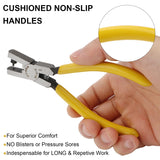 Watch Belt Leather Hole Puncher Plier Round Hole Punch Pliers Universal 2.0mm Shoe Strap Punch Hole Tool Small Hole Punching for Thin Belts, Shoes, Fabric Dog Collars, DIY Home or Craft Projects Rongon