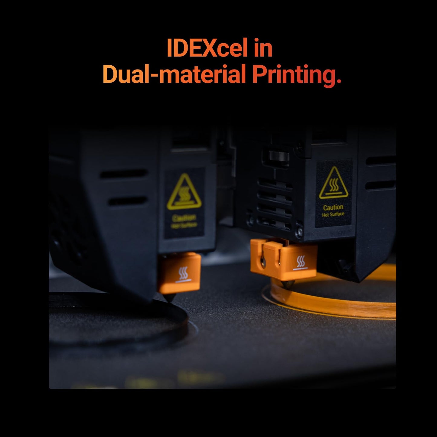 Snapmaker J1s IDEX 3D Printer Dual-Material Printing and 0.6mm Paired Hot Ends - WoodArtSupply