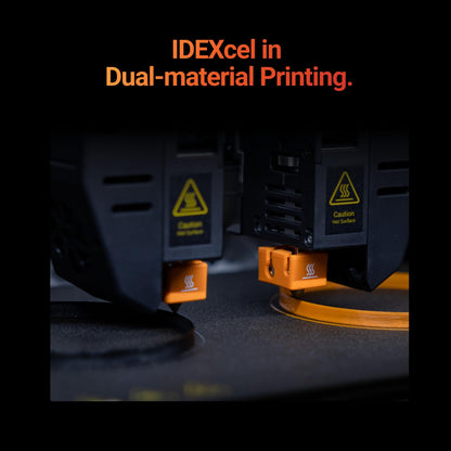 Snapmaker J1s IDEX 3D Printer Dual-Material Printing and 0.6mm Paired Hot Ends - WoodArtSupply