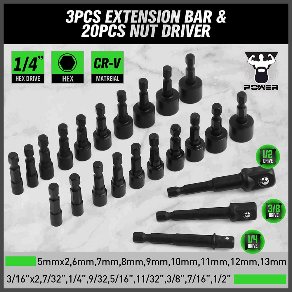 SWANLAKE 232PCS Ultimate Screwdriver Bit Set,Chrome Vanadium Steel Driver Bit Set, Includes Security Bits,Nut Driver, Ratchet Wrench and Bits Holder SWANLAKE GARDEN TOOLS