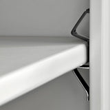 Sandusky Lee EA4R362472-05 Welded Steel Elite Storage Cabinet with Adjustable Shelves, 24" Length x 36" Width x 72" Height, Dove Gray Sandusky