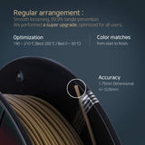 PLA 3D Printing Filament - ALLTIME3D - Tender Wood 300g (0.66lbs) - 1.75mm Dimensional Accuracy +/- 0.05mm 3D Printer Pen for Professional. World Leader in alltime 3D Filament (Tender Wood) ALLTIME3D