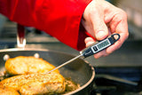 Escali DH1 Gourmet Digital Meat Thermometer with Extra Long Probe, NSF Certified, Black Escali