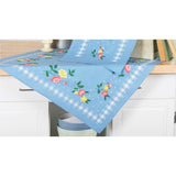 Herrschners Farmhouse Table Topper Stamped Embroidery Kit Herrschners