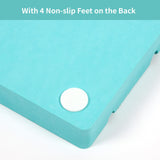 PYD Life Sublimation Pens Straws Wrapping Measuring Tools Sublimation Accessories Mint Green Foam Holding with Inch/CM Scale for 0.3" 0.4" 0.5" Three Diameters PYD Life