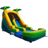 Hapcap Inflatable Commercial Water Slide Bounce House with Air Blower for Kids or Adults,Semi Commercial,Park Use,High Slide with Shallow Pool,Backyard Water Play Slide,Outdoor Large 20' x 9.4'x 13’ Hapcap