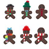 Christmas DIY Craft Kits - Air Dry Clay Craft Set Creative Modeling Kit for Indoor Decor & Handmade Ornaments Gift for Christmas Gifts & Holiday Activities (Gingerbread Man) juyght