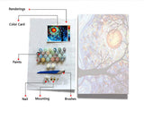 Graffiti Women Portrait Paint by Numbers Kits 16x20 inch Canvas DIY Oil Painting for Kids, Students, Adults Beginner with Brushes and Acrylic Pigment Blue Face Abstract Colorful Woman(without Frame) Tucocoo