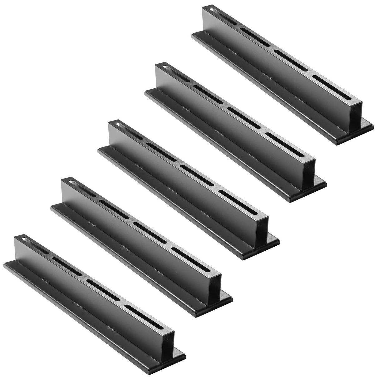 TOPTGO Overhead Garage Storage Rack,Garage Ceiling Storage Racks for Utility Bins,Overhead Tote Storage Rail System,Heavy Duty Ceiling Rack Storage Rails System Supports Most Bins(5 Pack for 4 Bins) TOPTGO