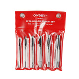 OWDEN 6 Pieces Hollow Hole Punch Set (1/8" - 5/16"),Leather Punch Tools, with A Free Cutting MAT OWDEN