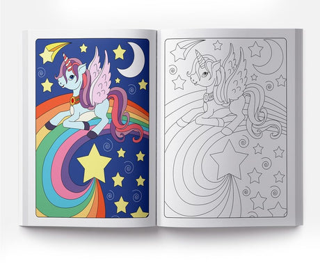 Stay Magical Unicorn Copy Coloring Book: Fun Activity Books For Children WoodArtSupply