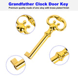 Grandfather Clock Key Replacement Howard Miller Grandfather Clock Door Key, Compatible Ridgeway, Sligh, Emporer, Pearl, Seth Thomas Clock Door Key Suit for Most Clock Prior to 2004 RO6G
