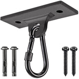 Dolibest Heavy Bag Hangers Brackets, Punching Bag Hangers, Heavy Bag Ceiling Mount with Carabiner for Body Weight Strength Training Systems, Aerial Yoga Swing & Hammock, Resistance Band Dolibest