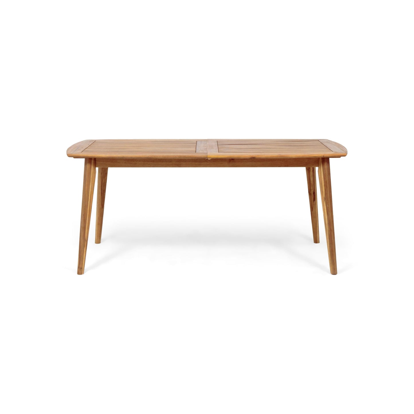 Christopher Knight Home Stamford Dining Table, 71 "W x 35.5 "D x 30 "H, Teak - WoodArtSupply