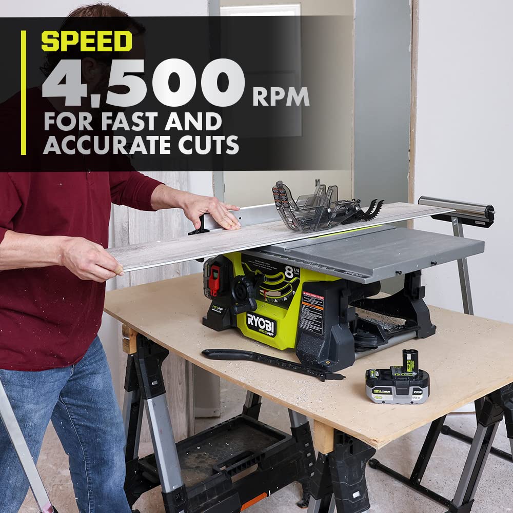18V ONE+ HP BRUSHLESS 8-1/4" TABLE SAW KIT RYOBI