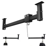 Wall Ceiling Heavy Bag Hanger Roller Mount Saving Space 42'' Long Ease Adjust for Heavy Punching Bags up to 300 LBS shikoyi