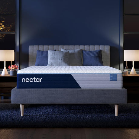 Nectar Classic Hybrid 12” King Mattress - Medium Firm - Memory Foam & Innerspring Coils - Cooling Top Layer - Pressure-Relief - Mattress in a Box - 365-Night Trial & Forever Warranty Nectar
