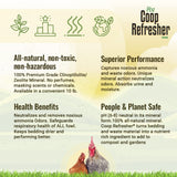 Sweet PDZ - Coop Refresher - Zeolite Odor Eliminator - Essential Chicken Coop Accessory - 10 lbs Sweet PDZ