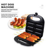 Waffle Maker,Donut,Hot Dog Machine Set,3-in-1 Multifunctional Breakfast Maker Machine with Iron Removable Plate Mold for Home,Kitchen,Cake,Paninis,Nut,Steaks,Grill,Lunch,Snacks or Dessert JACKGOLD