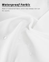 Outdoor Curtains for Patio Waterproof Black and White Stripe Indoor/Outdoor Curtain Tiebacks Simple Style Privacy Curtain Sun Blocking Grommet Drapes for Pergolas Gazebo Porch Balcony 2 Panel 54x108 Home L6