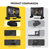VIVOHOME 14 Feet Indoor and Outdoor Inflatable Blow up Mega Movie Projector Screen with Carry Bag for Front and Rear Projection VIVOHOME
