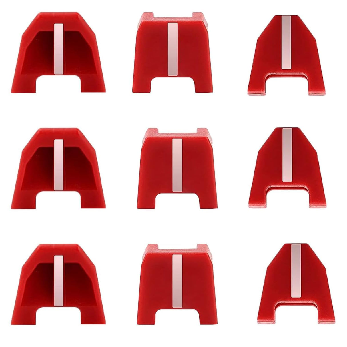 42-38-0017 Nailer Tip No Mar Pad Kit for 2746-20 M18,18 Gauge Brad Nailer Rubber Gun Tip for M18 Battery Nailers/Staplers(Set of 9) Brlyeeanze