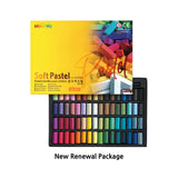MUNGYO Soft Pastel Set – 64 Vibrant Colors for Artists | Smooth & Blendable | Square Shape MUNGYO