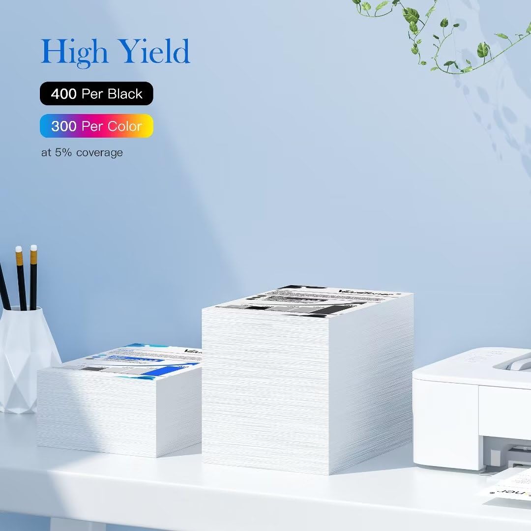 Valuetoner 245XL Ink Cartridge Replacement for Canon 245XL246XL Combo Pack PG-245XL CL-246XL for Pixma TR4520 TR4527 MG2522 MG2520 MX490 MX492 TS202 TS302 TS3320 MG2920 Printer (Black, Color) Valuetoner