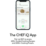 CHEF iQ Smart Pressure Cooker 10 Cooking Functions & 18 Features, Built-in Scale, 1000+ Presets & Times & Temps w/App for 600+ Foolproof Guided Recipes, Rice & Slow Electric MultiCooker, 6 Qt CHEF iQ