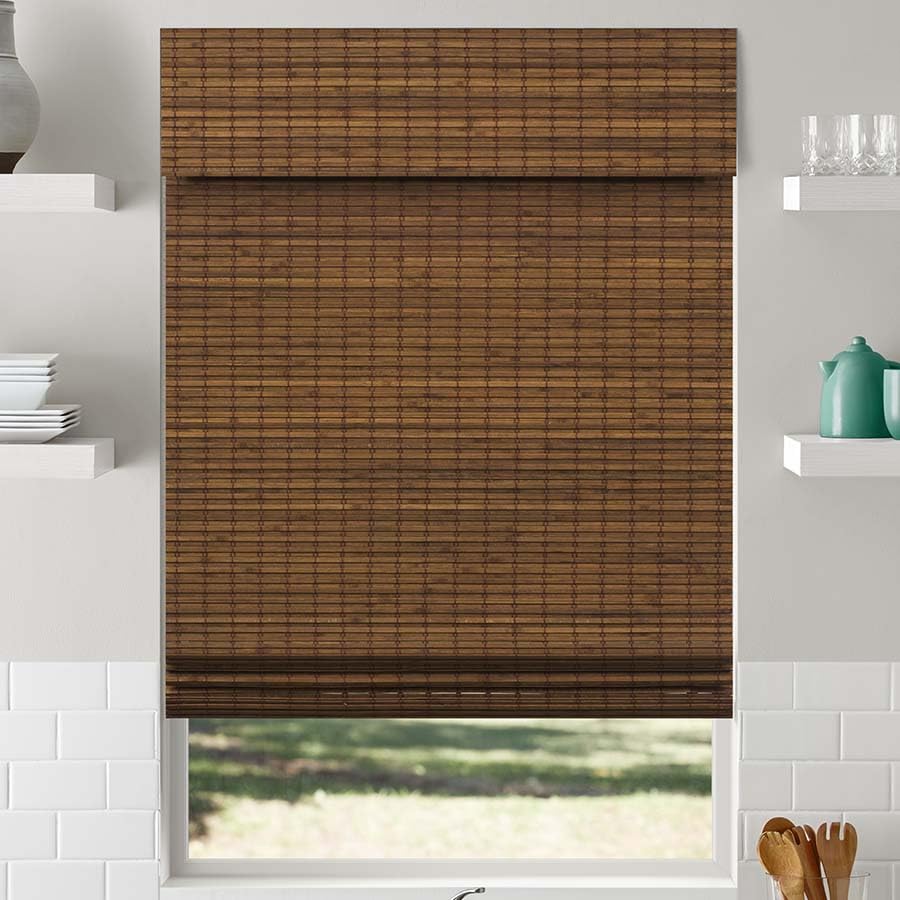 SelectBlinds Bamboo Shades | Woven Wood Blinds for Windows Classic Cordless, Sample Kit SELECT BLINDS