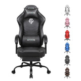 Gaming Chair for Adults, Big and Tall Gamer Chairs with Footrest and Lumbar Support, Height Adjustable Reclining Heavy Duty Computer Chair for Gaming Room, Living Room and Office SITMOD