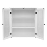 Teamson Home Connor 22.24 in. W x 25.0 in. H Removable Wall Cabinet, White Teamson Home
