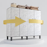 FPIGSHS Heavy Duty Clothes Rack with Magnetic Door 2000LBS Foldable Portable Wardrobe Closet for Hanging Clothing Rolling Garment Rack on Wheels for Bedroom Closet System (C, 71in) FPIGSHS