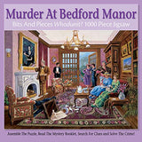 Bits and Pieces – Murder at Bedford Manor Jigsaw Puzzle for Adults – Solve the Intriguing Murder Mystery by Gene Dieckhoner (1000 Piece Puzzle 20" x 27") Bits and Pieces